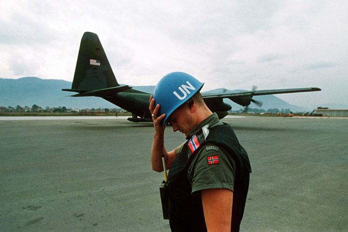 Les casques bleus de l’ONU et les ravages du « syndrome de stress post-traumatique ».